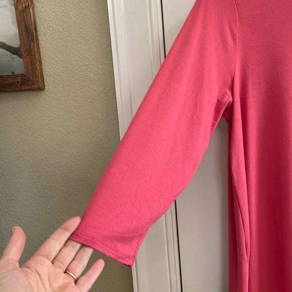 🌺EILEEN FISHER rose pullover dress.  S - Picture 3 of 5